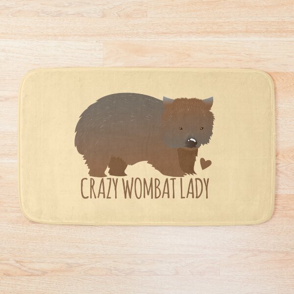 Item preview, Crazy wombat lady designed and sold by jazzydevil.