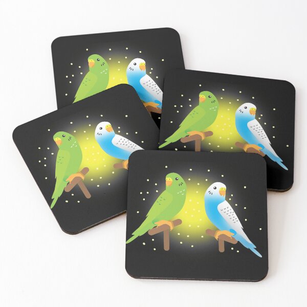 Item preview, Two budgies designed and sold by jazzydevil.
