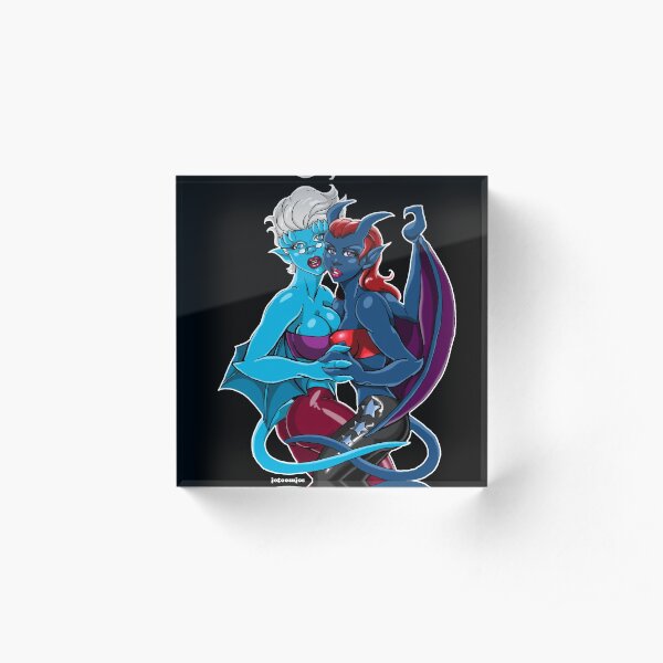 Gargoyle Girls Acrylic Block