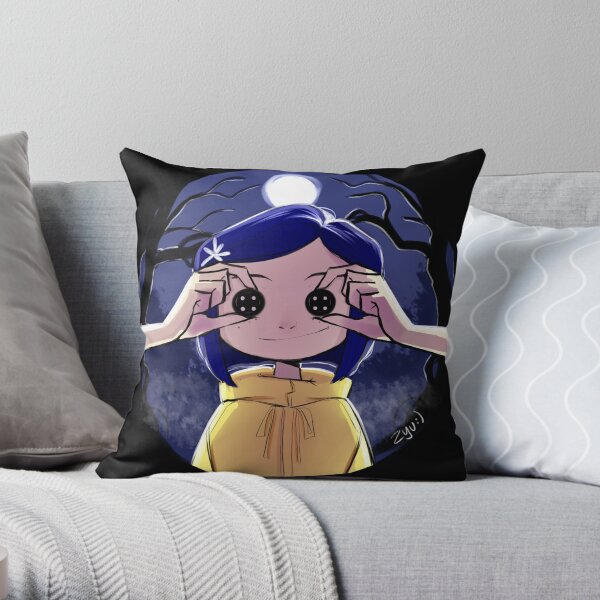 Coraline Throw Pillow