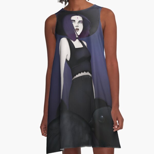 Raven ~ Teen Titans A-Line Dress