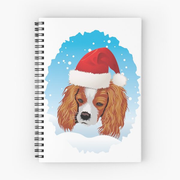 Item preview, A Cavalier King Charles Spaniel in a snowy Christmas scene designed and sold by Gerald Waters.