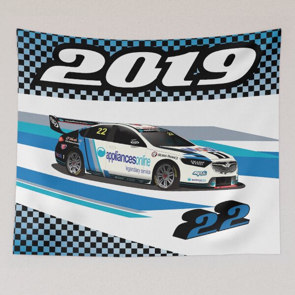Item preview, James Courtney 2019 # 22 V8 Supercar  designed and sold by ArielAutoArt.