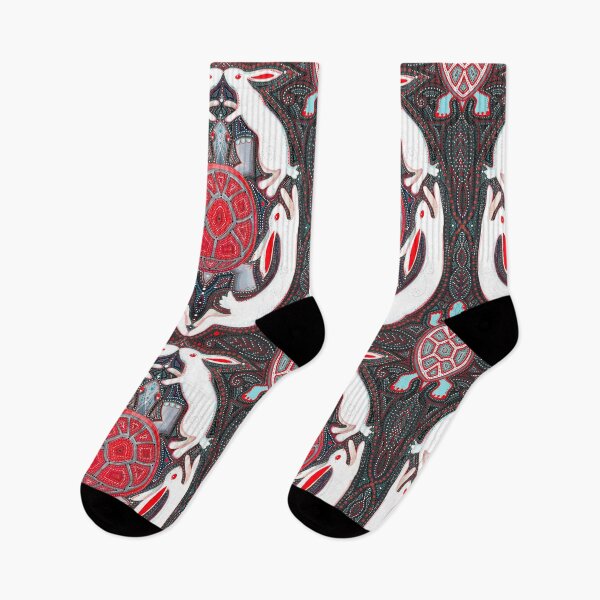 Item preview, the tortoise and the hare designed and sold by beesocks.