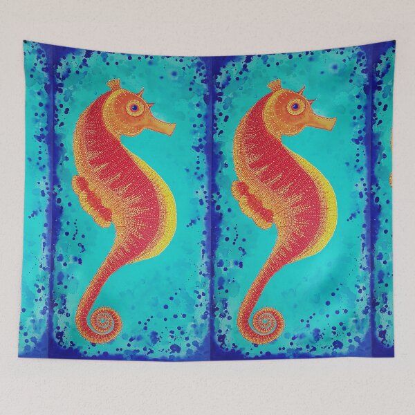 Item preview, Sunlit Seahorse designed and sold by Felicity Kearns.
