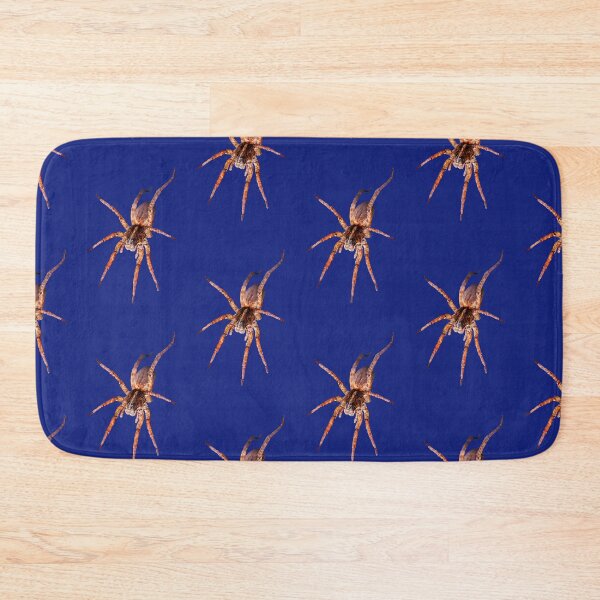 Item preview, Wolf Spider on Blue designed and sold by WanderingMogwai.