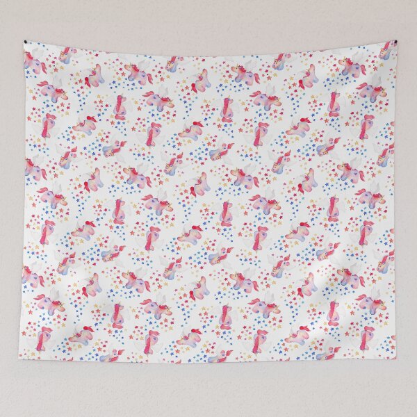 Item preview, Puppy Unicorns - white designed and sold by jenuinedesigns.