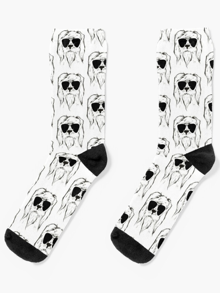 maltese dog socks