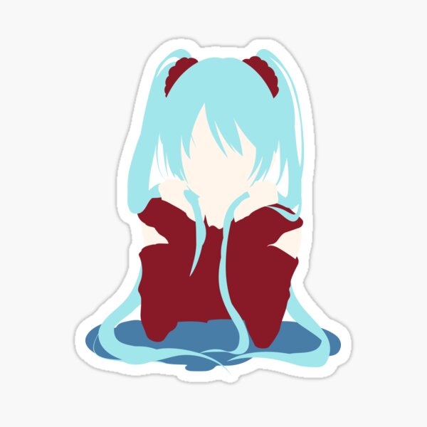 Hatsune Miku Minimalist Sticker