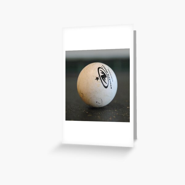 Ping Pong Greeting Card