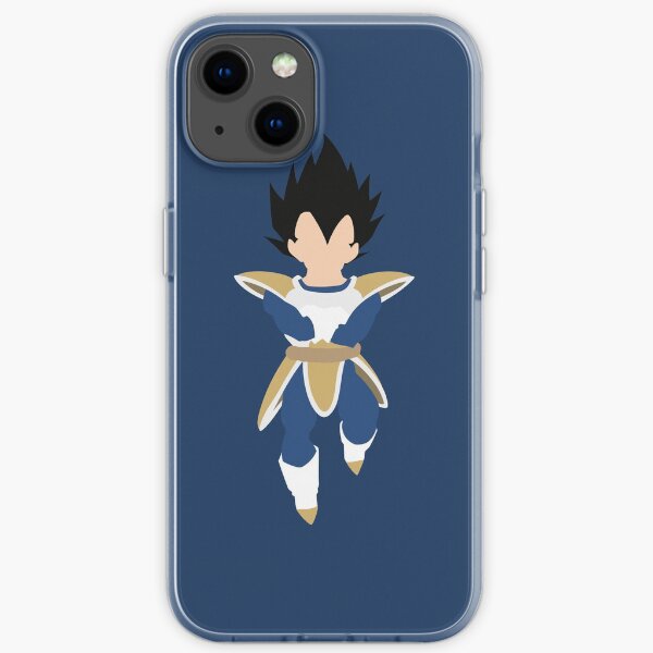 Vegeta Minimalist iPhone Flexible Hülle