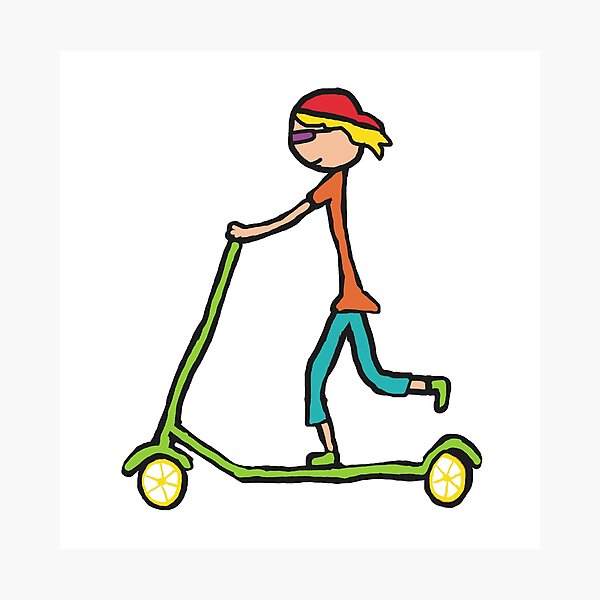 Item preview, Micro Scooter designed and sold by Mark-Ewbie.