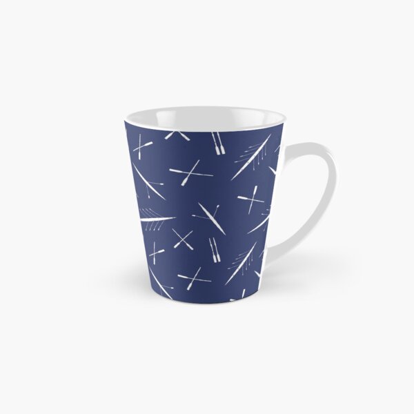 Item preview, Rowing Club Navy Blue and White Scull Pattern designed and sold by CreativeBridge.