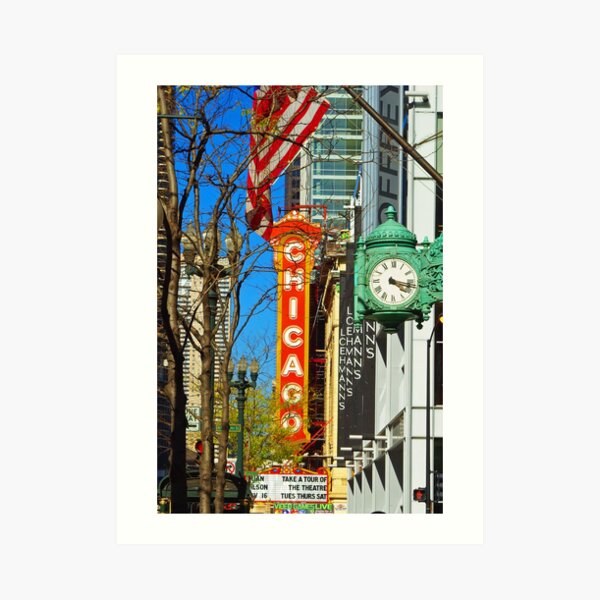 Chicago Theatre Art Print