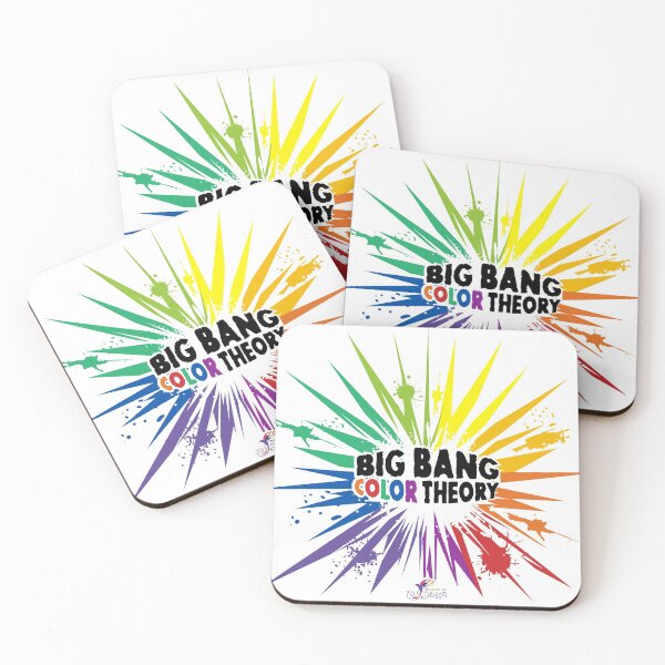 Item preview, Big Bang Color Theory designed and sold by coloringbliss.