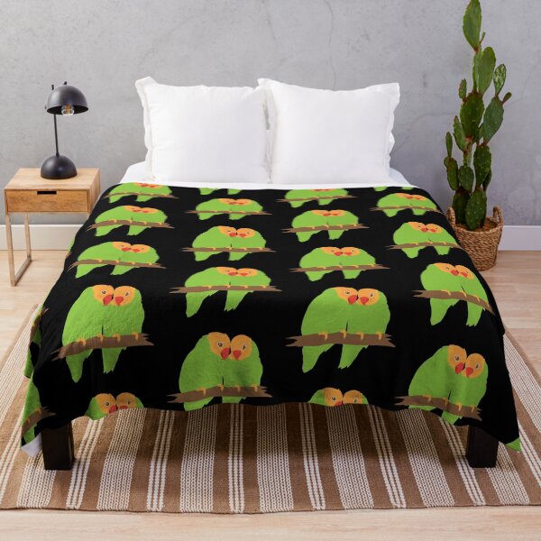 Item preview, Pretty peachfaced lovebirds designed and sold by jazzydevil.