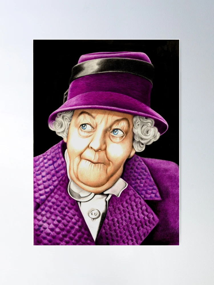 Margaret Rutherford plays Miss Jane Marple