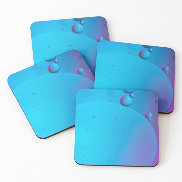 Item preview, Oil drops in water. Abstract defocused psychedelic pattern image blue and purple colored. Abstract background with colorful gradient colors. DOF. designed and sold by anytka.