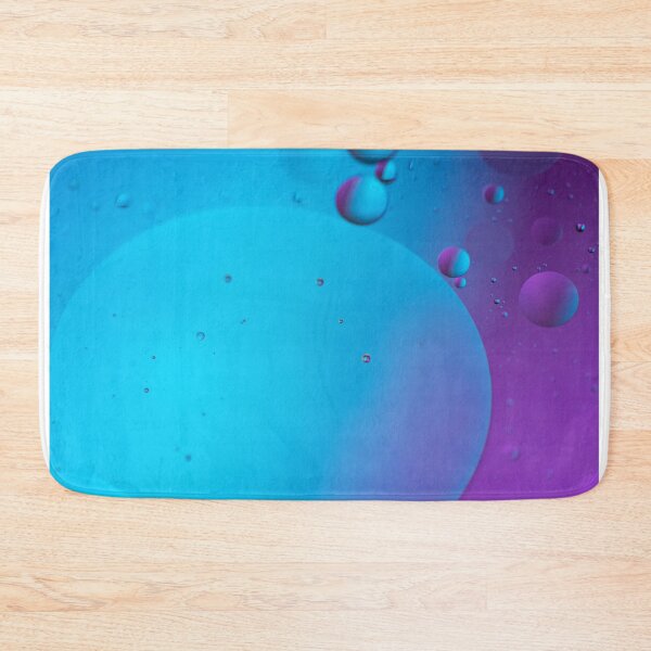 Item preview, Oil drops in water. Abstract defocused psychedelic pattern image blue and purple colored. Abstract background with colorful gradient colors. DOF. designed and sold by anytka.