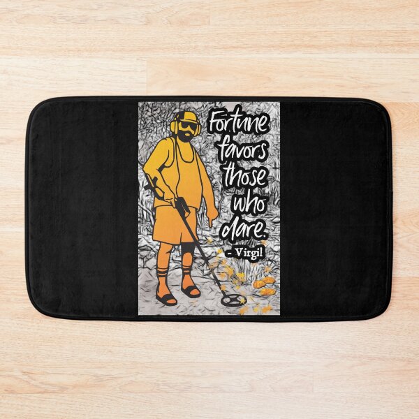 Item preview, Gold prospecting classical literature luck quote by the ancient philosopher Virgil designed and sold by bushwombat.