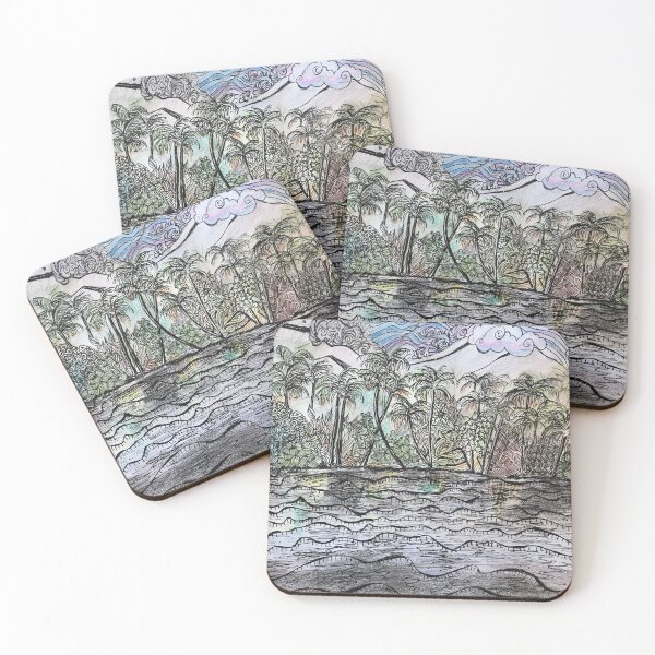 Item preview, Tropic tangles designed and sold by paintgirl2020.