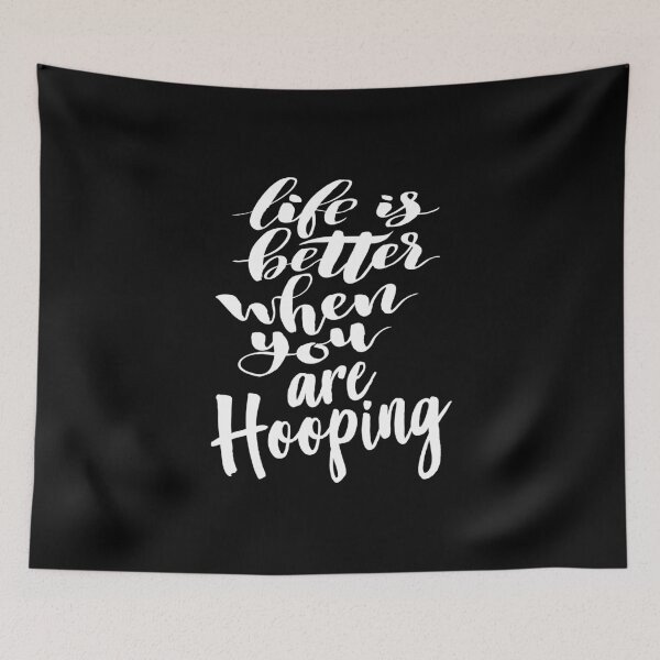 Item preview, Life is Better When You Are Hooping Hooper Basketball  designed and sold by ProjectX23.