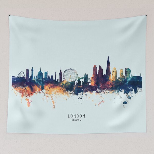 Item preview, London England Skyline designed and sold by ArtPrints.