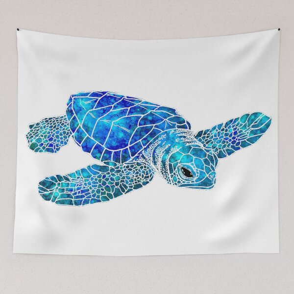 Item preview, Sea Turtle Watercolor Art designed and sold by maryedenoa.