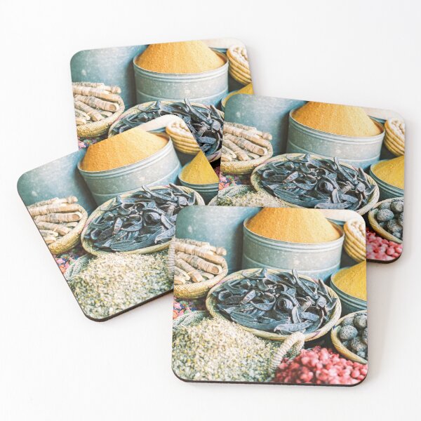 Item preview, Travel photography “Souk Marrakech" Spices of the Medina | Morocco photography designed and sold by raisazwart.