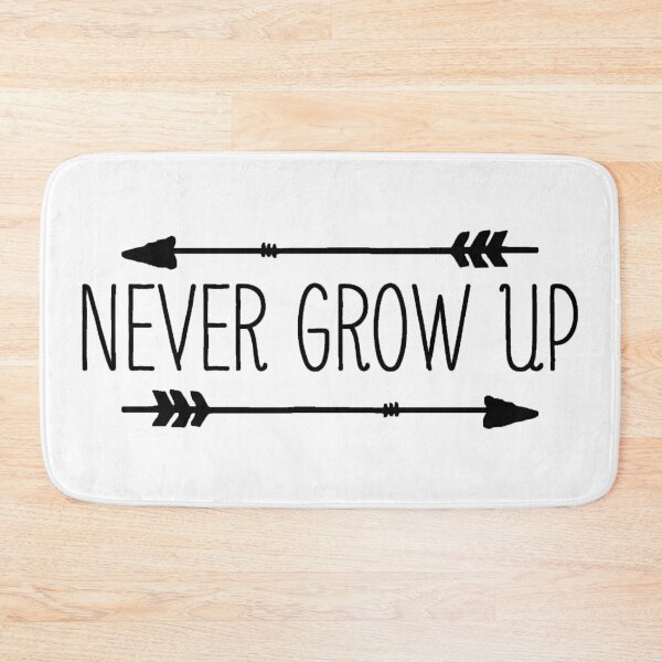 Item preview, Never Grow Up designed and sold by maryedenoa.