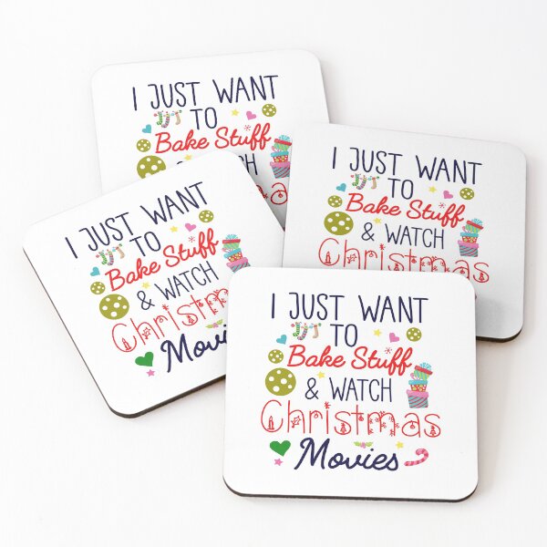 Item preview, I Just Want To Bake Stuff and Watch Christmas Movie designed and sold by weewhirlwind.