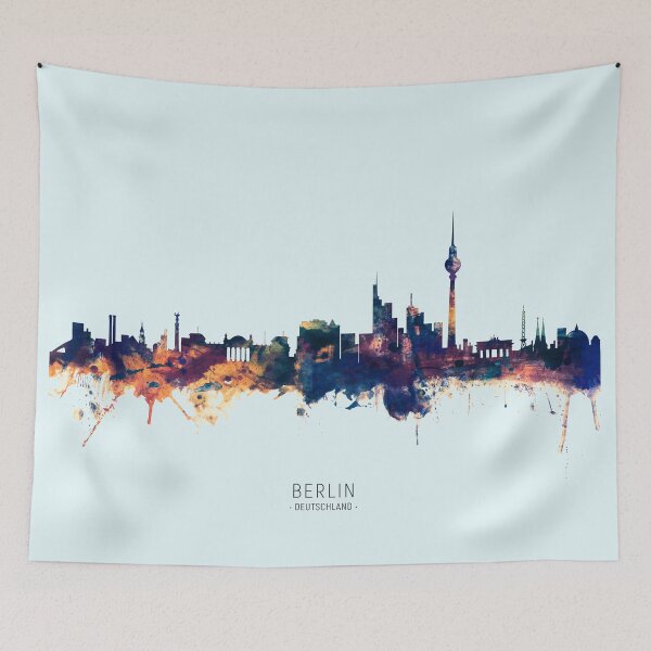 Item preview, Berlin Germany Skyline designed and sold by ArtPrints.