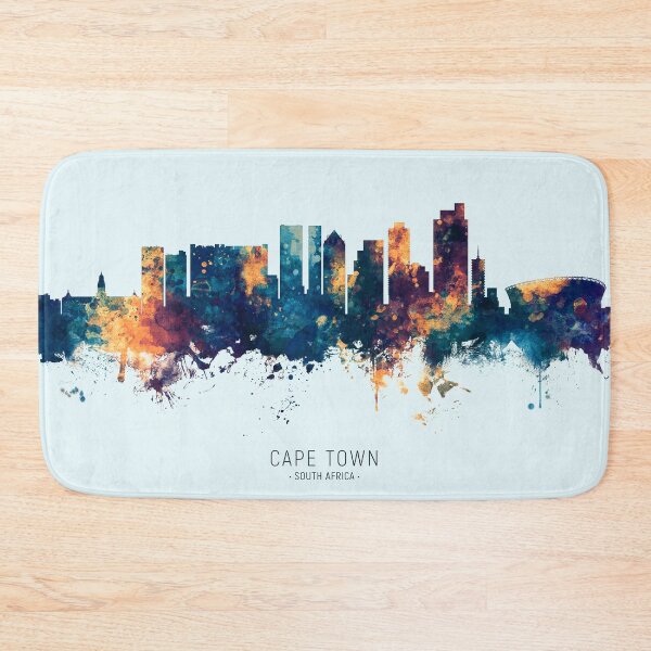 Item preview, Cape Town South Africa Skyline designed and sold by ArtPrints.