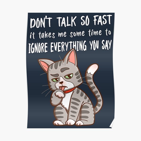 don-t-talk-so-fast-poster-by-ursulalopez-redbubble