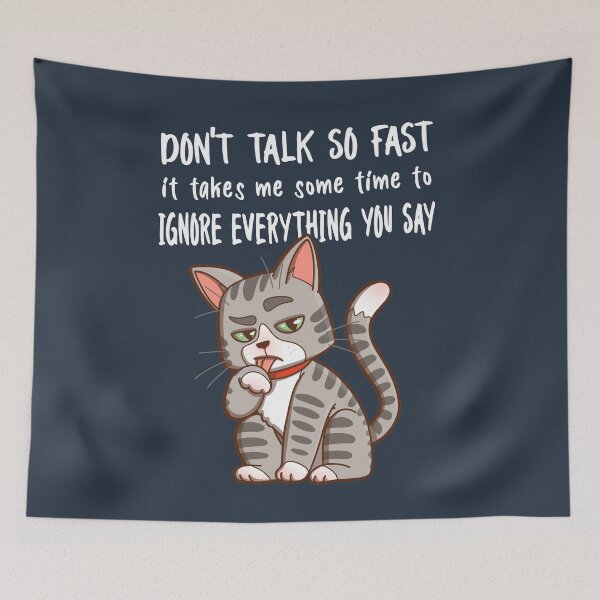 Item preview, Don't talk so fast designed and sold by Ursula Lopez Sorribes.