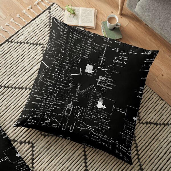 General Physics College Course PHY110, #GeneralPhysics #CollegeCourse #PHY110 #Physics  Floor Pillow