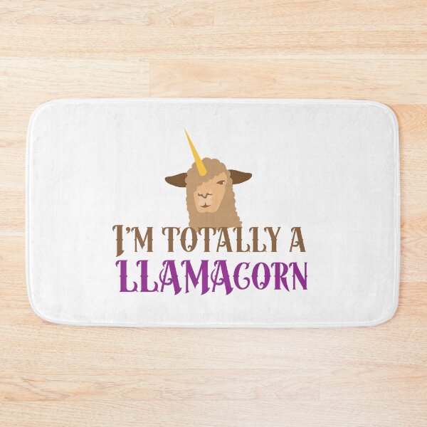 Item preview, I'm totally a llamacorn designed and sold by jazzydevil.