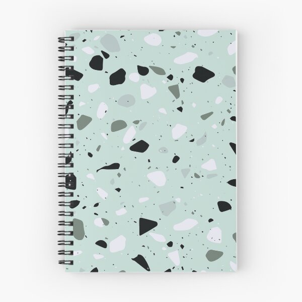Aperçu de l'œuvre Modèle de plancher - terrazzo traditionnel vert et gris créée et vendue par Yellow-Studio.