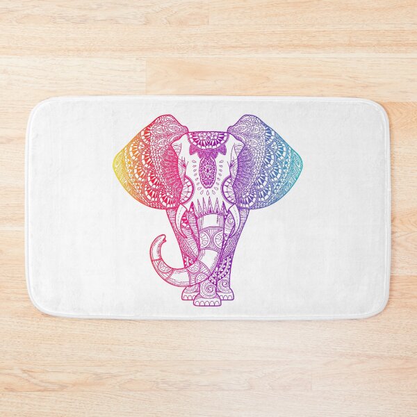 Item preview, Colorful Rainbow Elephant designed and sold by maryedenoa.