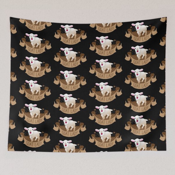 Item preview, GOAT LADY banner designed and sold by jazzydevil.