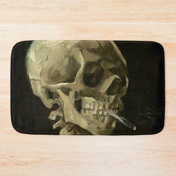 Item preview, Skull Of A Skeleton With A Burning Cigarette - Vincent Van Gogh designed and sold by maryedenoa.