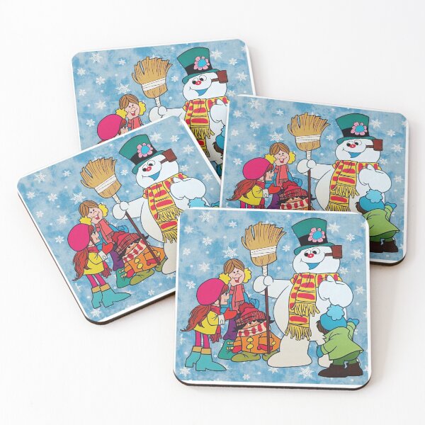 Item preview, Frosty and friens under snowflakes designed and sold by GSunrise.