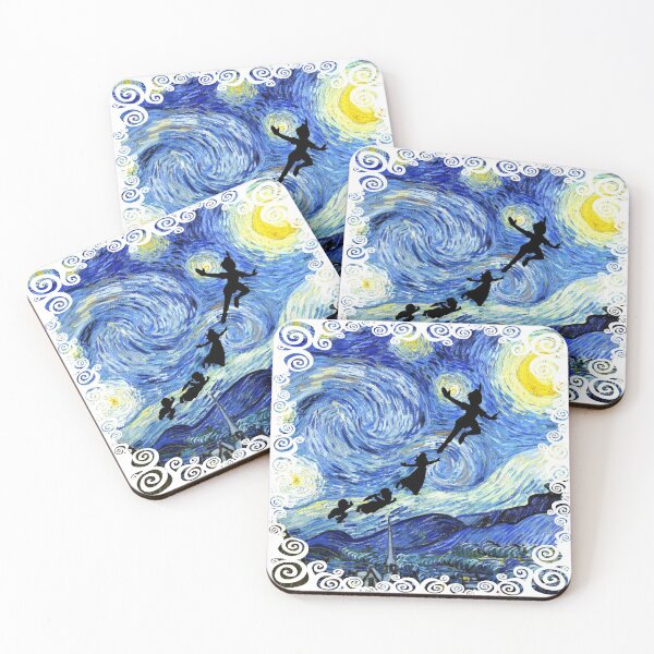 Item preview, Peter Pan Starry Night designed and sold by maryedenoa.
