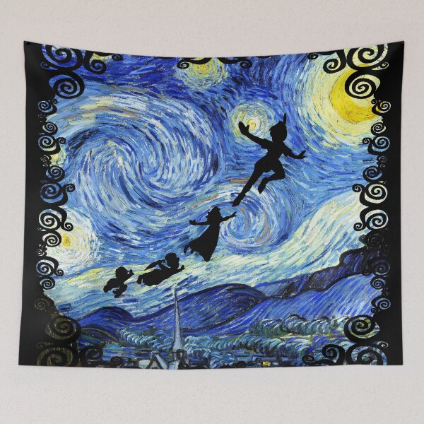 Item preview, Peter Pan Starry Night designed and sold by maryedenoa.