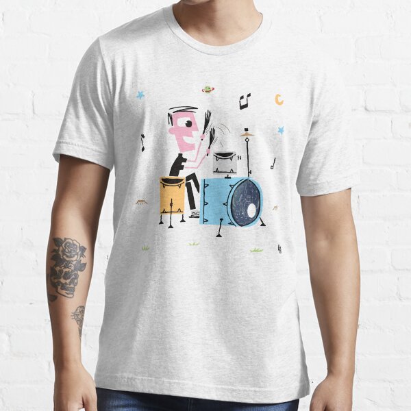 Minimal Drumming Essential T-Shirt