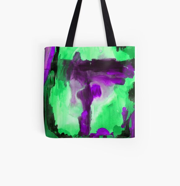 Purple Paint Ripples Therapist Bag