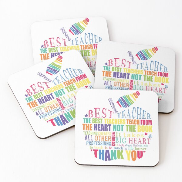 Item preview, Rainbow word art apple, Teacher Appreciation Gift, Thank you, retirement, end of term designed and sold by TheArtyApples.