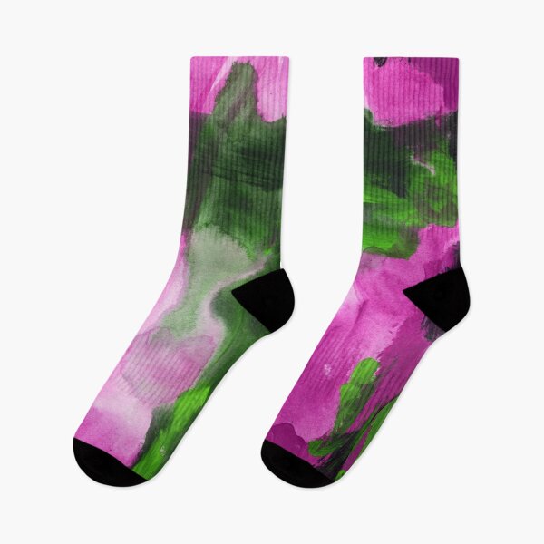 Item preview, Abstract Window Purple and Apple Green  designed and sold by Niina  Niskanen.