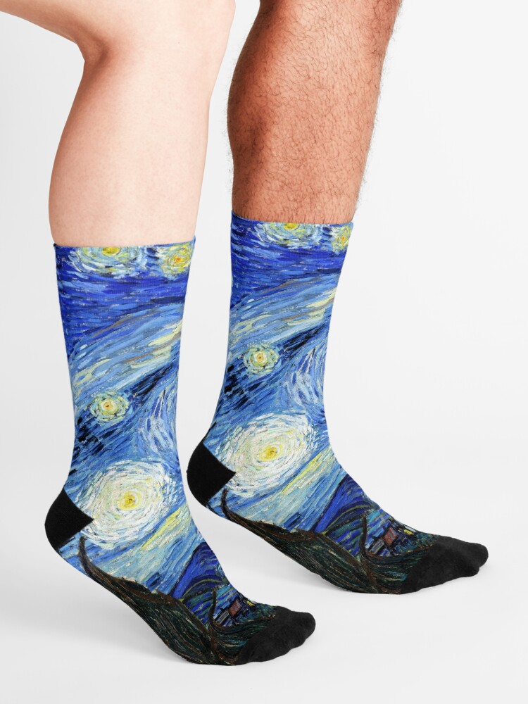 Vincent Van Gogh Starry Night Socks