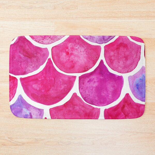 Item preview, Mermaid Scales Pink & Violet designed and sold by Niina  Niskanen.